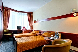 Standard Twin Room at Belgrad Hotel in Moscow, Russia