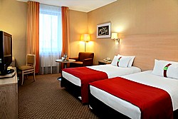 Standard Twin Room at Holiday Inn Lesnaya Hotel in Moscow, Russia