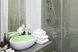 Bath at Junior Suite at the Mamaison Pokrovka All-Suites Hotel in Moscow