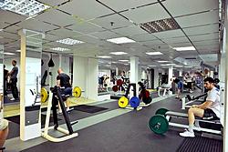 Gym Fitness Studio at Mandarin Hotel in Moscow, Russia