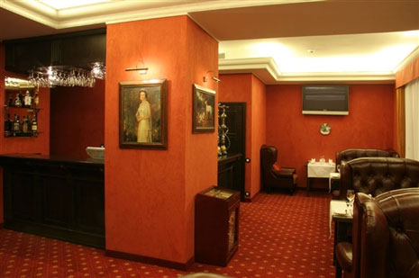 Square Restaurant (1) at the Heliopark Empire Hotel in Moscow, Russia