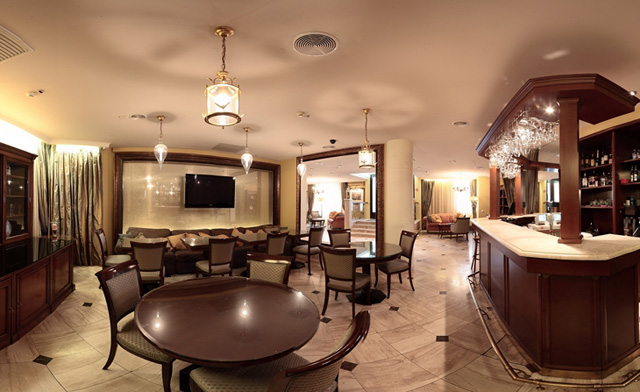 Lobbi-bar, Akvarel Hotel in Moscow, Russia