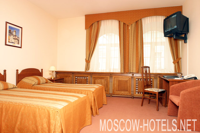 Superior Twin Room at Sretenskaya Hotel, Sretenskaya Hotel in Moscow, Russia