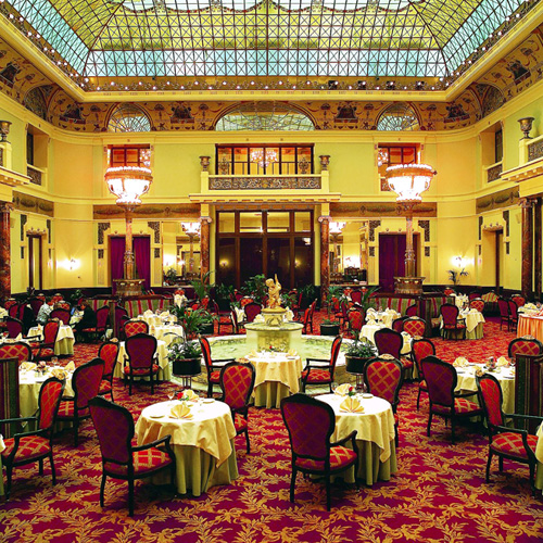 Metropol Restaurant at the Metropol Hotel in Moscow, Metropol Hotel in Moscow, Russia