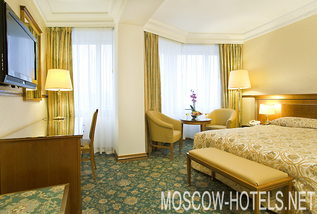 Deluxe Double Room at the Golden Ring Hotel, Golden Ring Hotel in Moscow, Russia