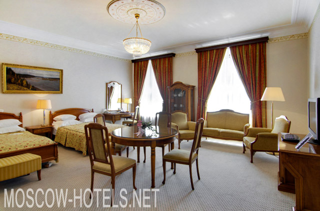 Superior Twin Room at the Metropol Hotel in Moscow, Metropol Hotel in Moscow, Russia