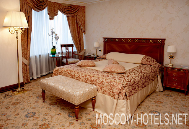 Business Suite bedroom at Golden Ring Hotel in Moscow, Russia