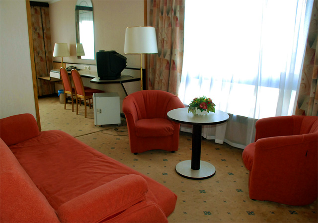 Junior Suite at Cosmos Hotel in Moscow, Russia