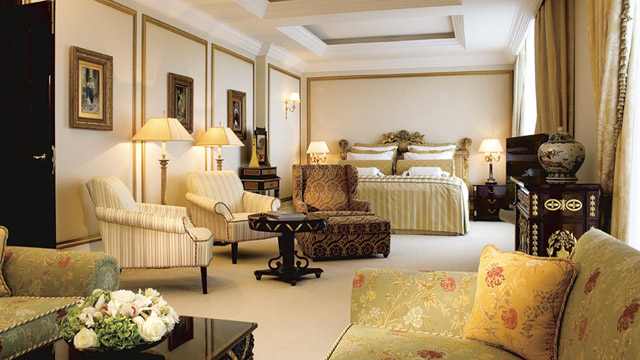Ritz Carlton Suite at Ritz Carlton Hotel in Moscow, Russia
