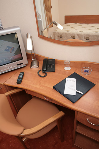 Standard Single Room at the Maxima Slavia Hotel in Moscow, Russia