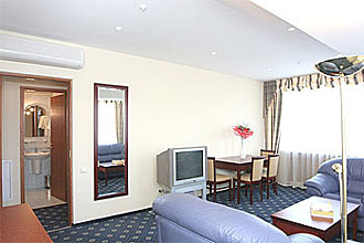 Business Suite (VIP Floor) at the Aeropolis Hotel in Moscow, Russia
