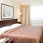 Standard Double Room at the Aerostar Hotel in Moscow, Russia