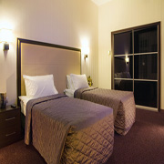 Two Room Suite w/Twin Beds at the Aerostar Hotel in Moscow, Russia