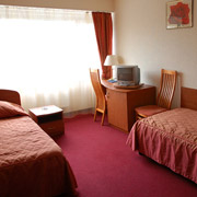 Superior Twin Room at the Akademicheskaya Hotel in Moscow, Russia
