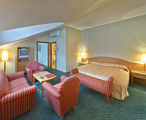 Two-Room Suite at the Akvarel Hotel in Moscow, Russia