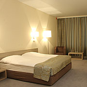 Standard Double Room at the Aquarium Hotel in Moscow, Russia
