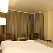 Standard Double Room w/River view at the Aquarium Hotel in Moscow, Russia