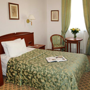 Standard Single Room at the Assambleya Nikitskaya Hotel in Moscow, Russia