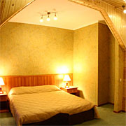 Green Loft Suite at the Atlanta Hotel in Moscow, Russia
