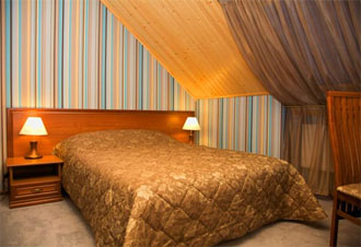 Loft Room at the Atlanta Hotel in Moscow, Russia