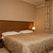 Standard Double Room at the Atlanta Hotel in Moscow, Russia