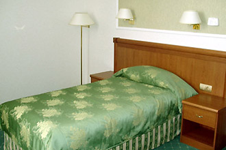 Economy Single at the Borodino Hotel in Moscow, Russia