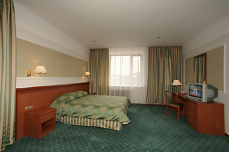 Standard Business Room at the Borodino Hotel in Moscow, Russia