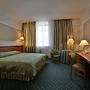 Standard Double at the Borodino Hotel in Moscow, Russia