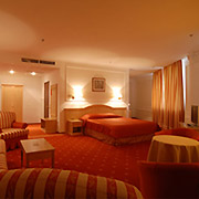 Studio at the Borodino Hotel in Moscow, Russia
