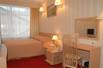 Standard Double Room at the Brighton Hotel in Moscow, Russia