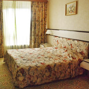 Superior Double Room at the Cosmos Hotel in Moscow, Russia
