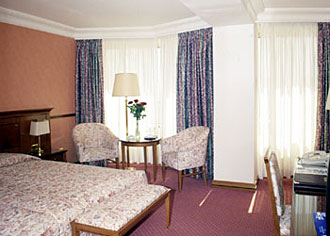 Deluxe Double Room at the Golden Ring Hotel in Moscow, Russia