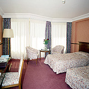Deluxe Twin Room at the Golden Ring Hotel in Moscow, Russia