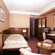 Single Room at the Golden Ring Hotel in Moscow, Russia