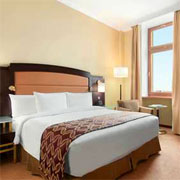 King Hilton Guest Room at the Hilton Moscow Leningradskaya in Russia