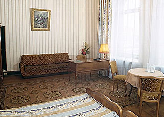 Standard Twin Room at the Historical Hotel Sovietsky in Moscow, Russia