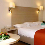 Standard Twin Room at the Holiday Inn Moscow Lesnaya Hotel in Russia