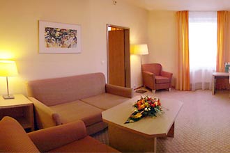 Executive Two-Room Suite at the Holiday Inn Moscow Lesnaya Hotel in Russia