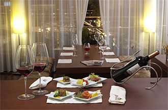 Wine Garden at the Holiday Inn Moscow Sokolniki Hotel in Russia