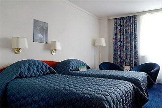 Standard Twin Room at the Holiday Inn Moscow Vinogradovo Hotel in Russia