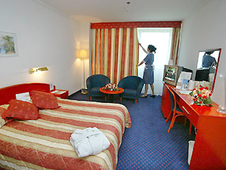 Superior Room at the Holiday Inn Moscow Vinogradovo Hotel in Russia