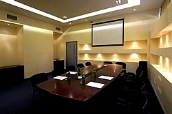 Small Conference Room at Aeropolis Hotel in Moscow, Russia