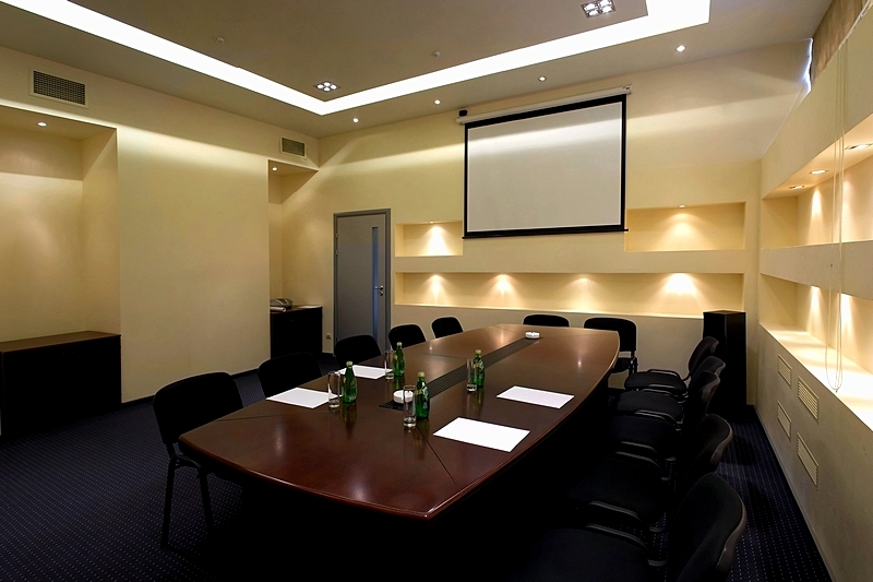 Small Conference Room at Aeropolis Hotel in Moscow, Russia