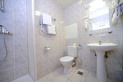 Standard Room Bathroom at Airhotel Domodedovo in Moscow, Russia