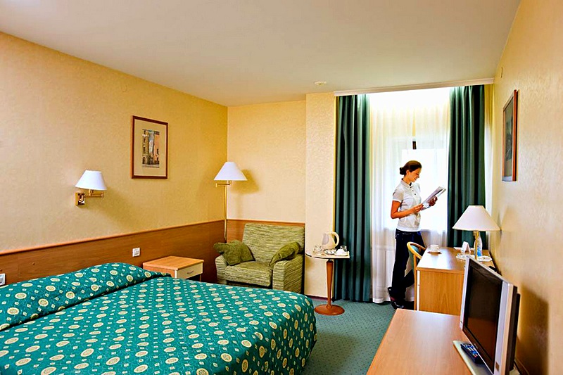 Club Single Room at Airhotel Domodedovo in Moscow, Russia
