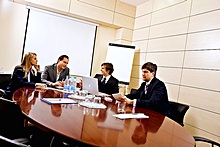 Negotiations Room at Airhotel Domodedovo in Moscow, Russia