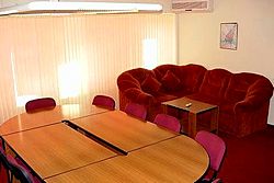 Boardroom at Akademicheskaya Hotel in Moscow, Russia