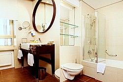 Executive Room Bathroom at Aquamarine Hotel in Moscow, Russia