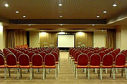 Conference Hall at Aquarium Hotel in Moscow, Russia
