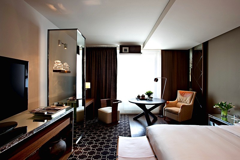 Park Deluxe King Room at Ararat Park Hyatt Hotel in Moscow, Russia